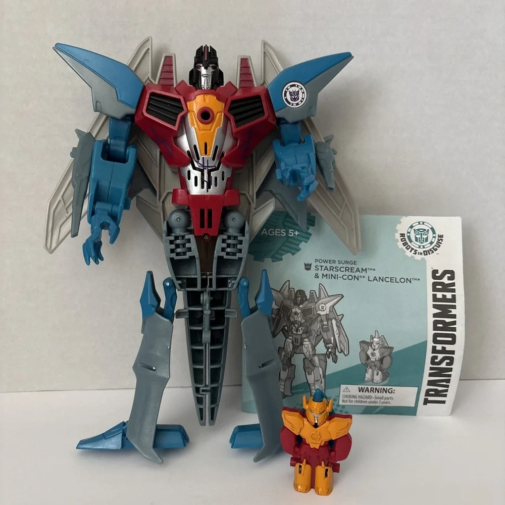Power Surge Starscream Mini Con Lancelon Transformers TALKS